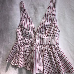 Zara Peplum Tank Top